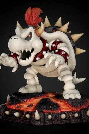 Black Swan Collectibles Super Mario Dry Bowser