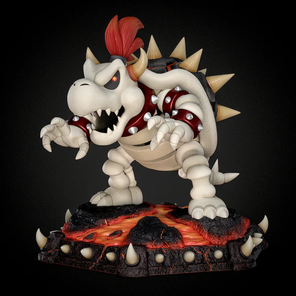 Black Swan Collectibles Super Mario Dry Bowser