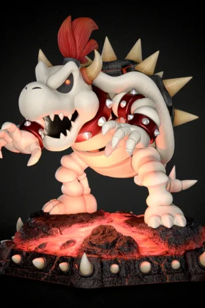 Black Swan Collectibles Super Mario Dry Bowser