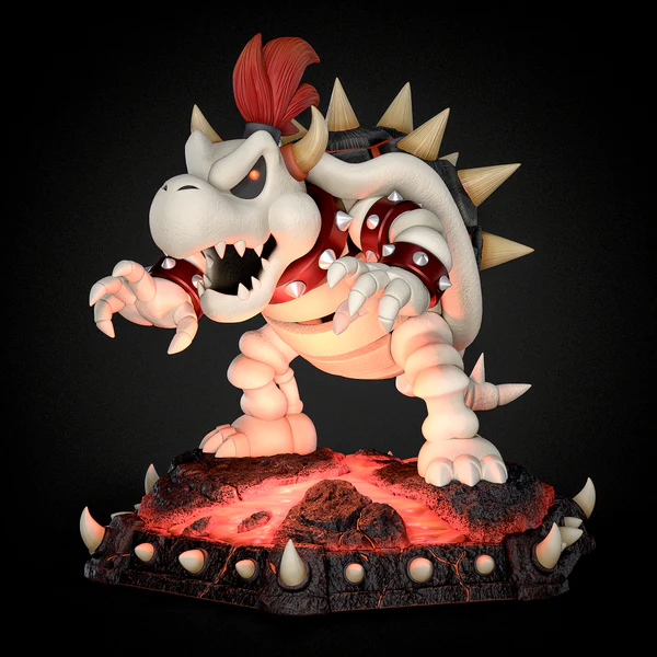 Black Swan Collectibles Super Mario Dry Bowser