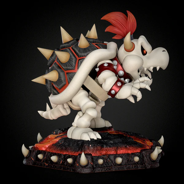 Black Swan Collectibles Super Mario Dry Bowser