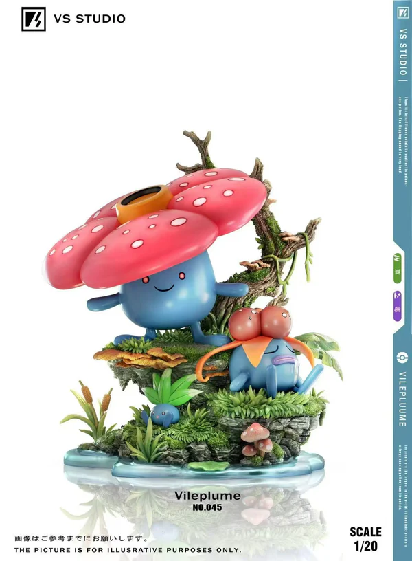 VS Studio (Pokémon) Pokémon Oddish Vileplume Gloom Bellossom