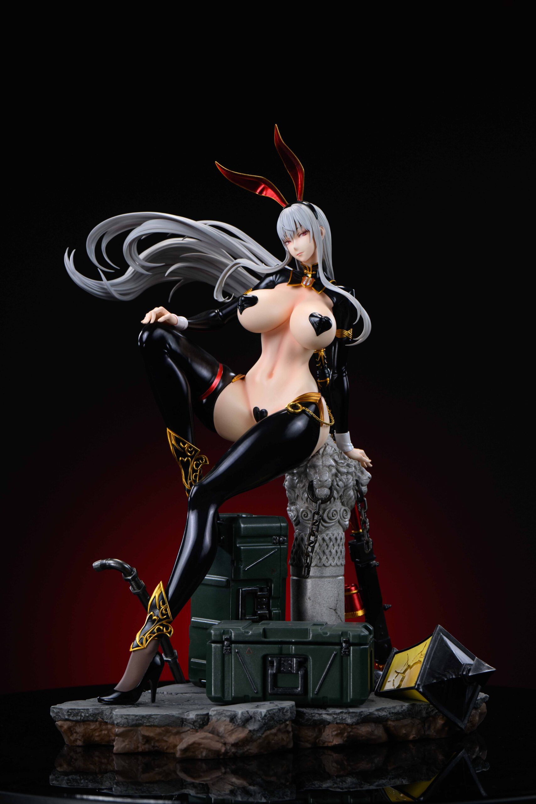 Valkyria Chronicles Selvaria Bles 1/4 Scale TOPGK Statue-Xpic Studio - Image 3