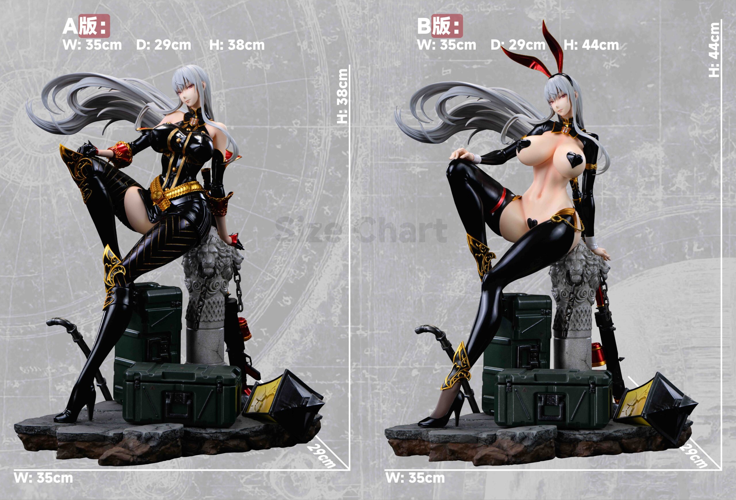 Valkyria Chronicles Selvaria Bles 14 Scale TOPGK Statue-Xpic Studio