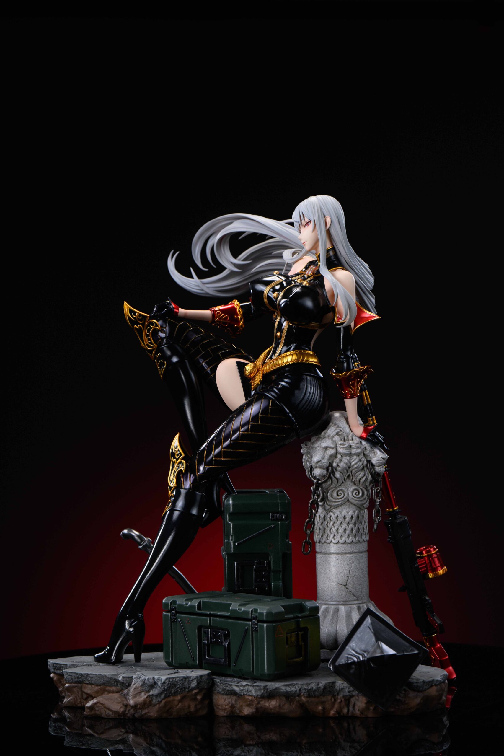 Valkyria Chronicles Selvaria Bles 1/4 Scale TOPGK Statue-Xpic Studio - Image 7