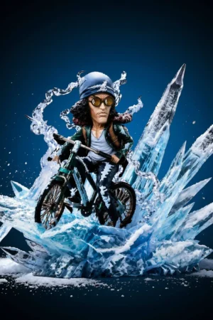 WCF Scale Ex-Admiral Rebel Bike Aokiji Kuzan – ONE PIECE Resin Statue – MDS Studio