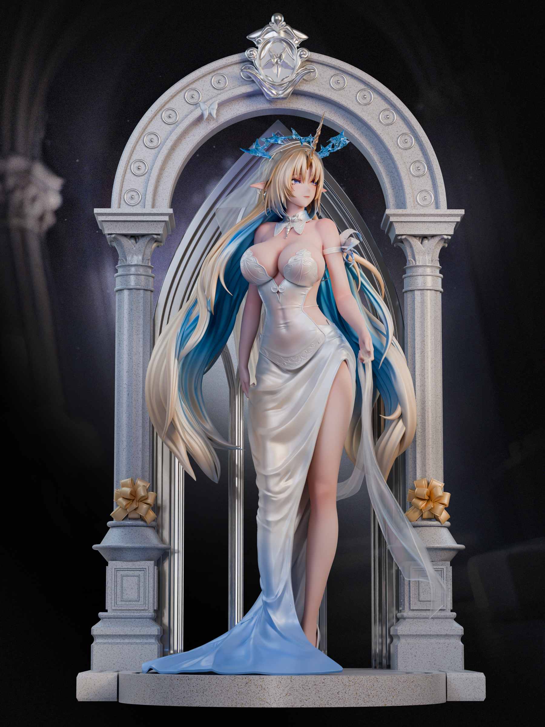 Wedding Bride Big Card Bridal Theme TOPGK Statue 16 14 Scale -Hyperion Studio