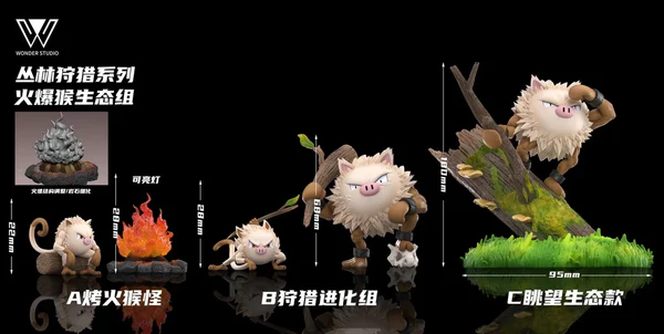Wonder Studio Pokémon Mankey Primeape