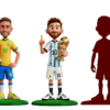 World Cup Farewell Dance – Neymar Jr. Memorial GK Collectible Figure 16cm – Joy Toon Studio