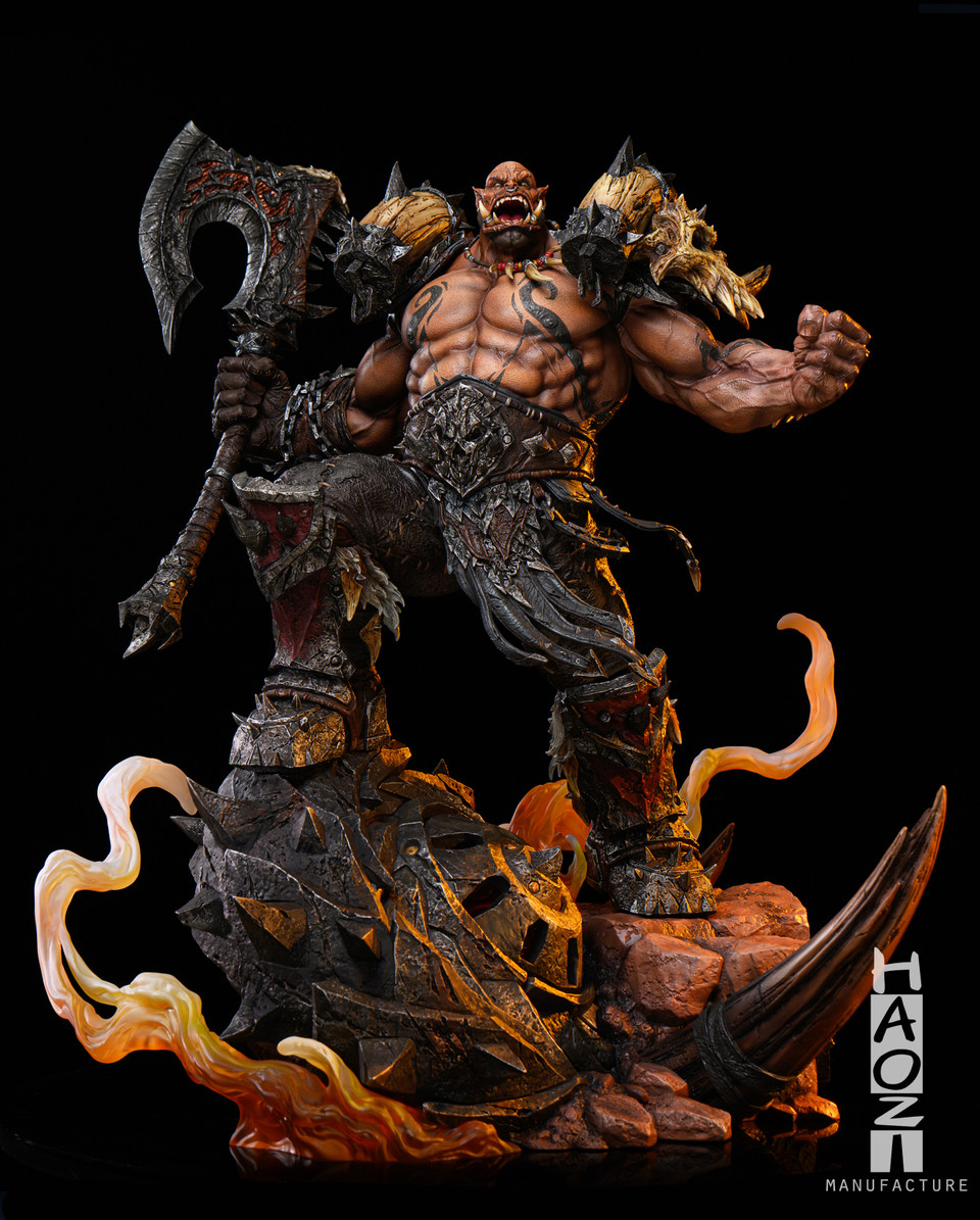 World of Warcraft – Garrosh Hellscream Regular Version Statue – HAOZI Studio