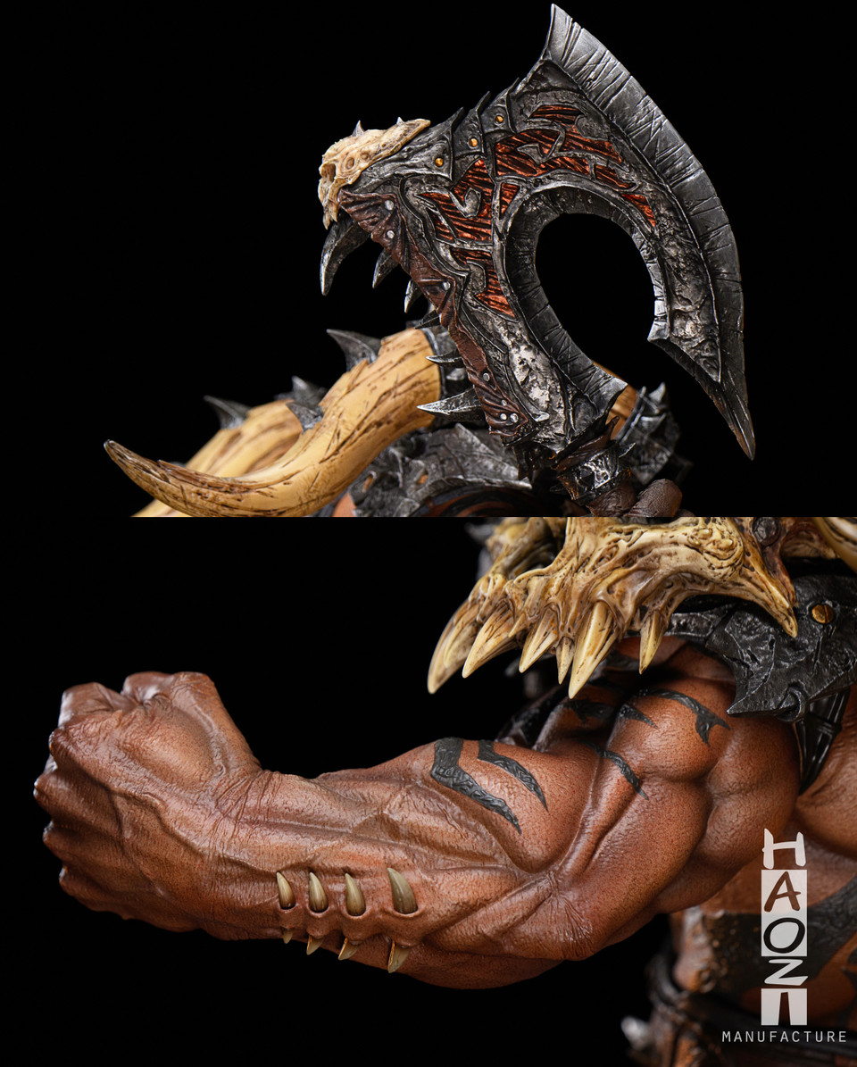 World of Warcraft – Garrosh Hellscream Regular Version Statue – HAOZI Studio - Image 10