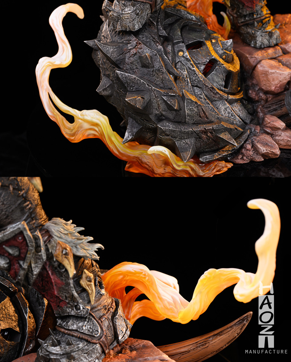 World of Warcraft – Garrosh Hellscream Regular Version Statue – HAOZI Studio - Image 9