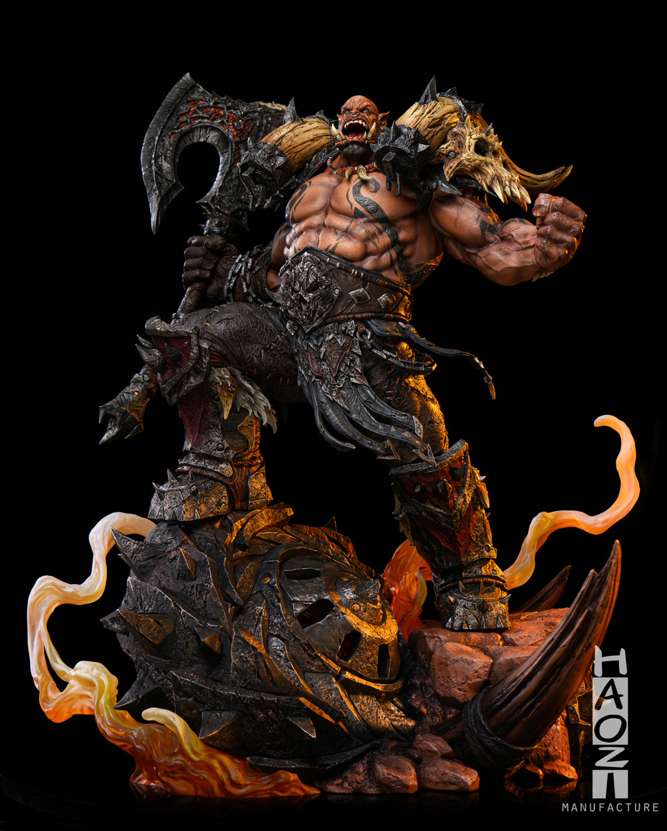 World of Warcraft – Garrosh Hellscream Regular Version Statue – HAOZI Studio