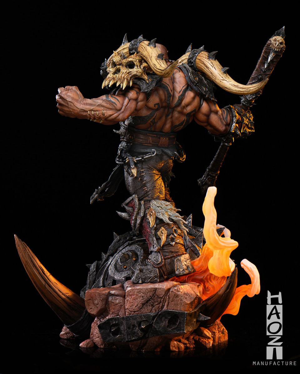 World of Warcraft – Garrosh Hellscream Regular Version Statue – HAOZI Studio - Image 4