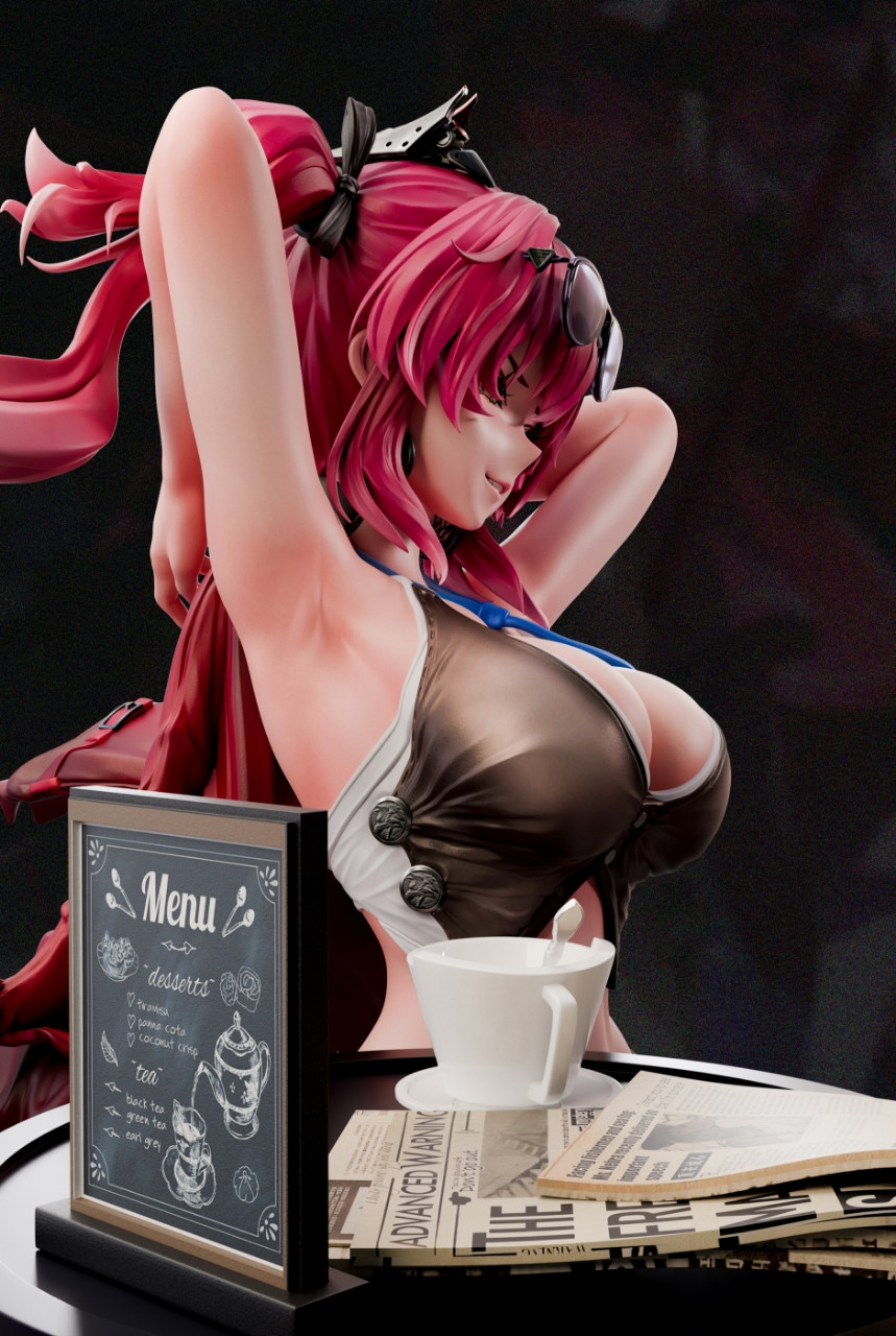 Wuthering Waves – Flame Wolf Star 1/6 Scale TOPGK Statue – MiYin Studio - Image 3
