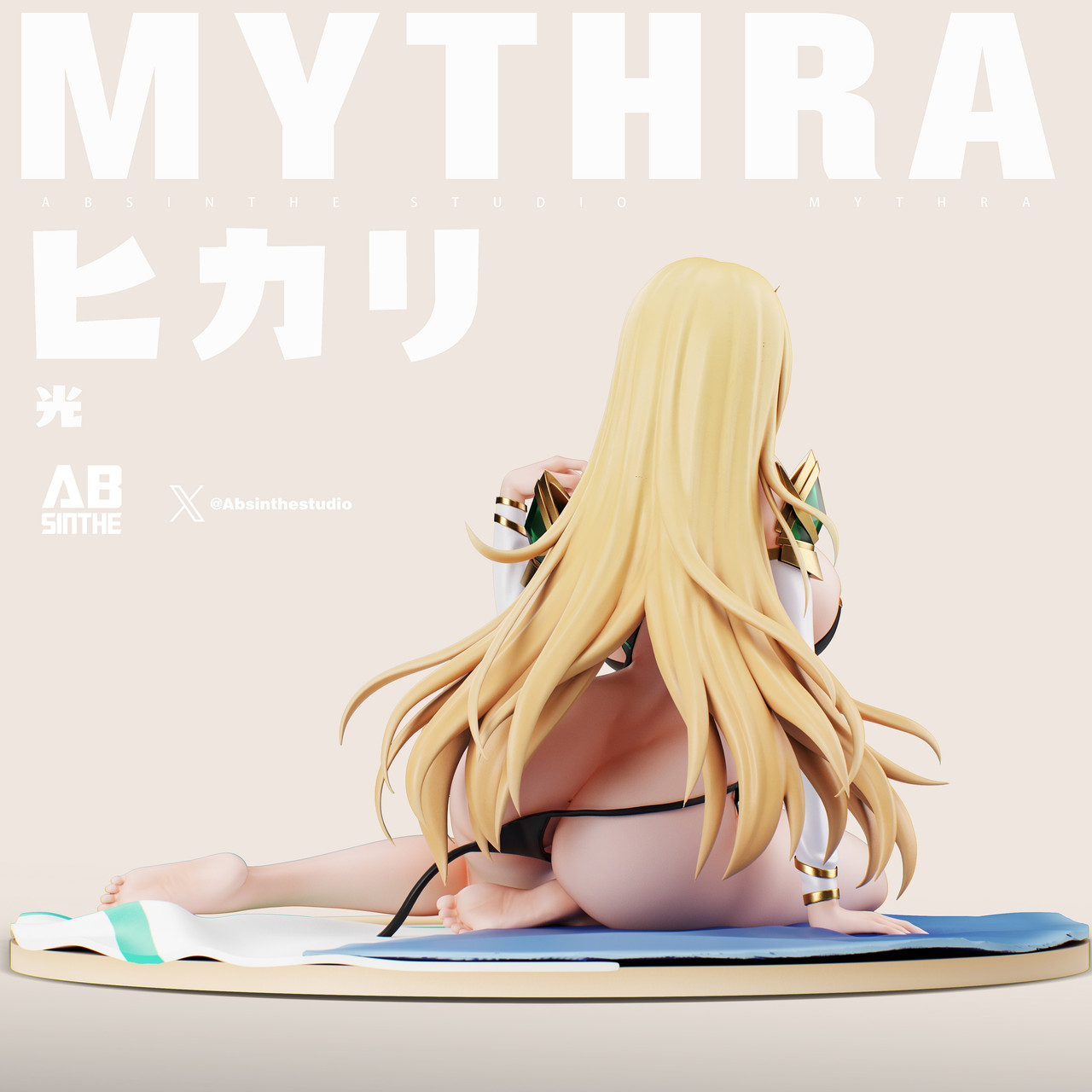 Xenoblade Chronicles 2 – Mythra 1/6 Scale TOPGK Statue EX Version – ABsinthe Studio - Image 5