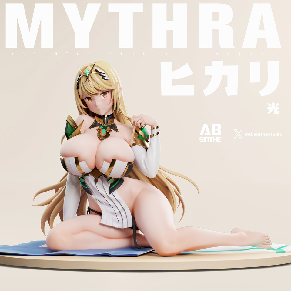 Xenoblade Chronicles 2 – Mythra 1/6 Scale TOPGK Statue EX Version – ABsinthe Studio - Image 9