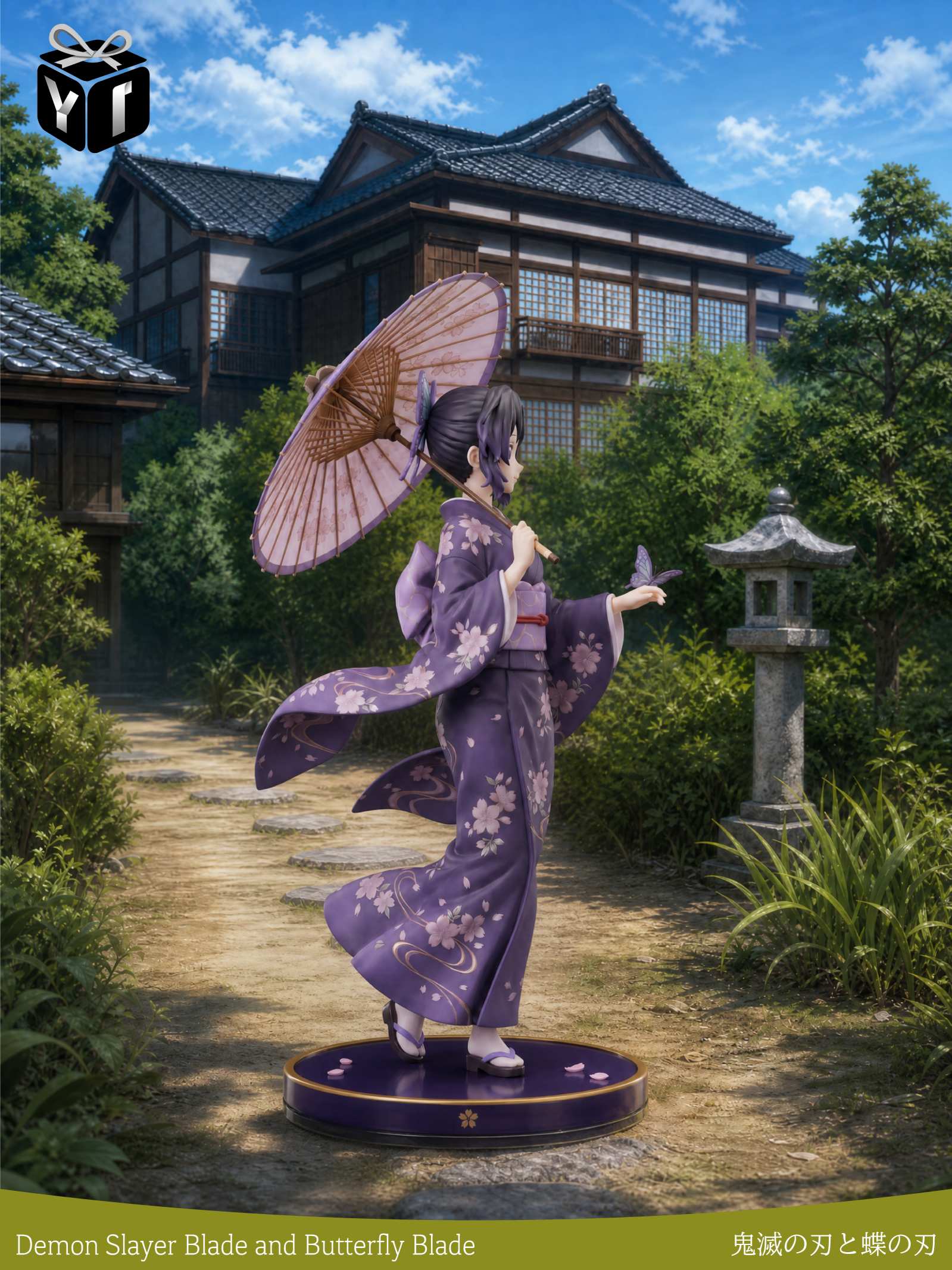 Yi Studio Demon Slayer Kimono Shinobu Kocho
