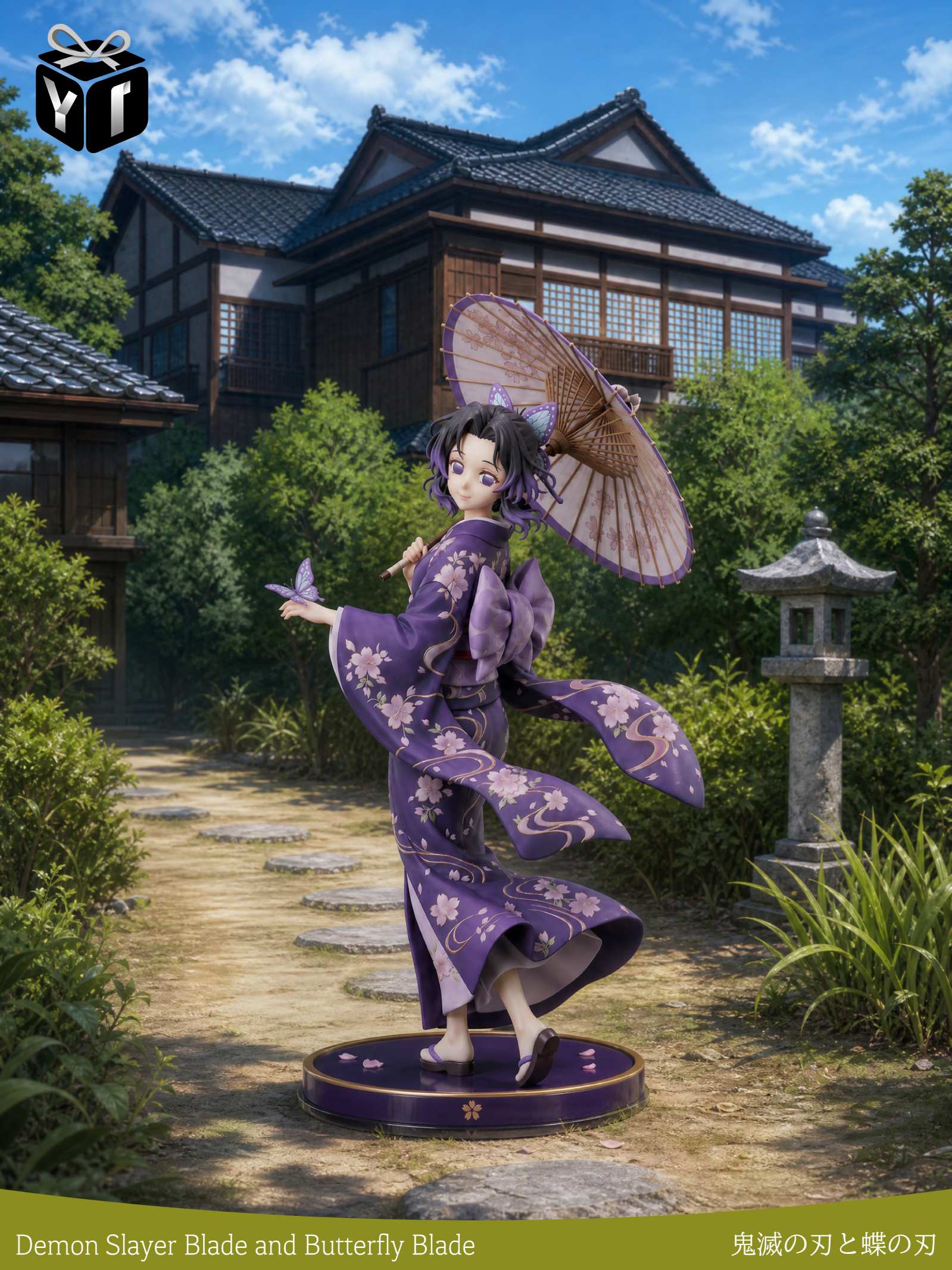 Yi Studio Demon Slayer Kimono Shinobu Kocho