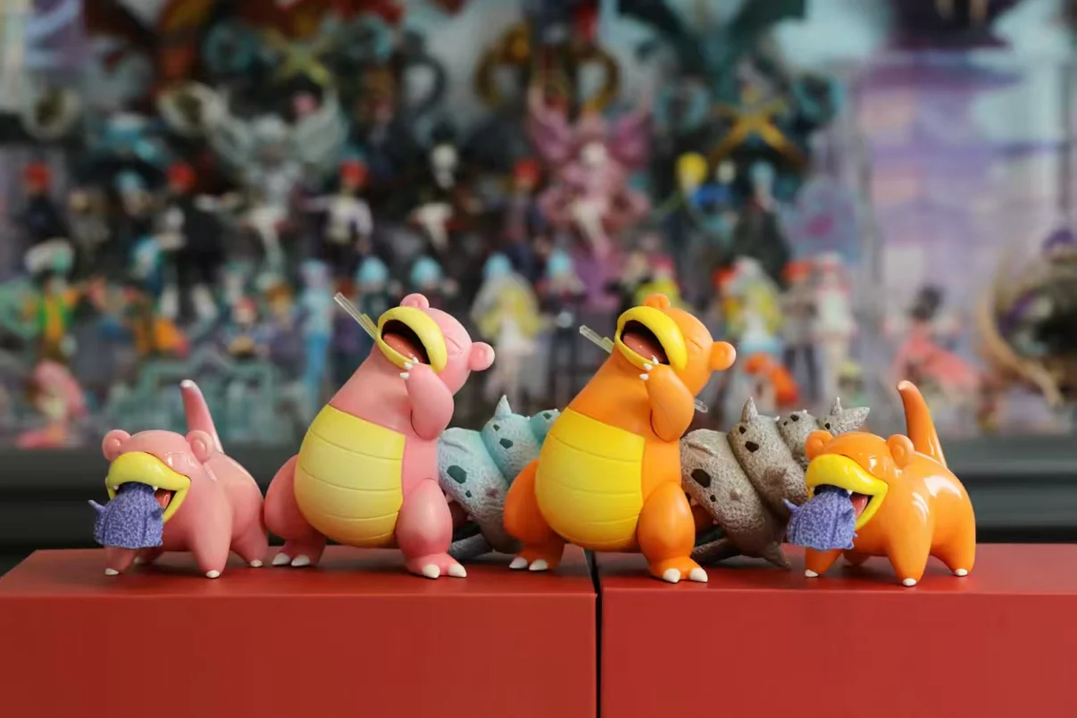 Yi Wu Yi Zhi Qian Bi Studio Pokémon Shellder Slowpoke Slowbro