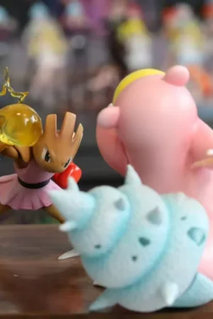 Yi Wu Yi Zhi Qian Bi Studio Pokémon Shellder Slowpoke Slowbro
