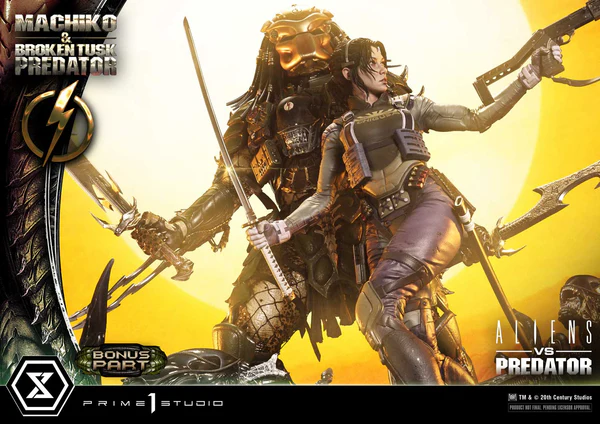 Prime 1 Studio Alien vs. Predator Machiko Broken Tusk Predator