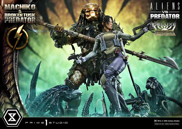 Prime 1 Studio Alien vs. Predator Machiko Broken Tusk Predator