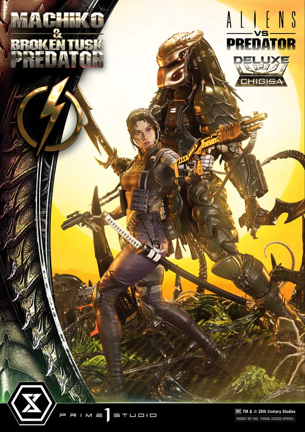 Prime 1 Studio Alien vs. Predator Machiko Broken Tusk Predator