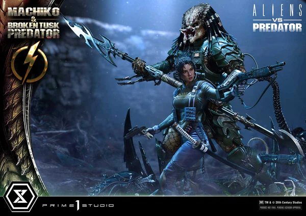 Prime 1 Studio Alien vs. Predator Machiko Broken Tusk Predator