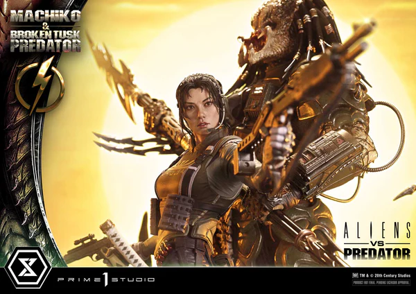 Prime 1 Studio Alien vs. Predator Machiko Broken Tusk Predator