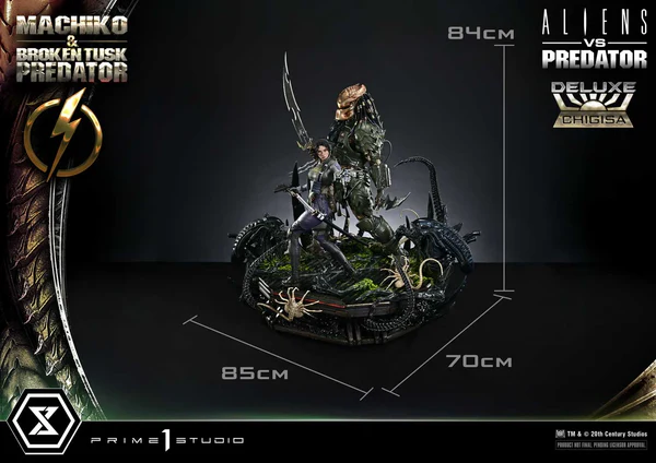 Prime 1 Studio Alien vs. Predator Machiko Broken Tusk Predator