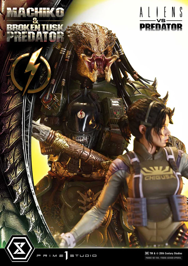 Prime 1 Studio Alien vs. Predator Machiko Broken Tusk Predator