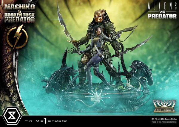 Prime 1 Studio Alien vs. Predator Machiko Broken Tusk Predator