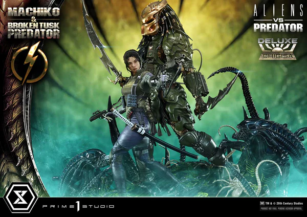 Prime 1 Studio Alien vs. Predator Machiko Broken Tusk Predator