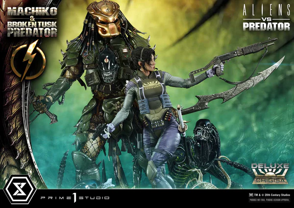 Prime 1 Studio Alien vs. Predator Machiko Broken Tusk Predator