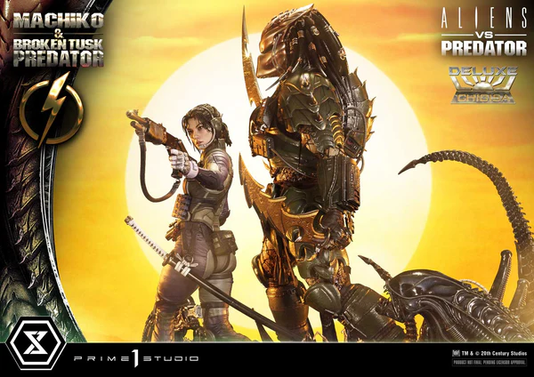 Prime 1 Studio Alien vs. Predator Machiko Broken Tusk Predator