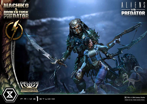 Prime 1 Studio Alien vs. Predator Machiko Broken Tusk Predator