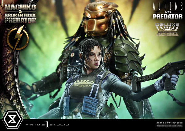 Prime 1 Studio Alien vs. Predator Machiko Broken Tusk Predator