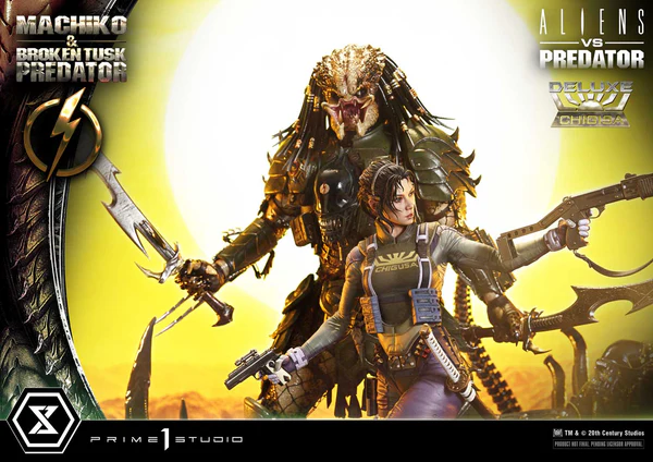 Prime 1 Studio Alien vs. Predator Machiko Broken Tusk Predator