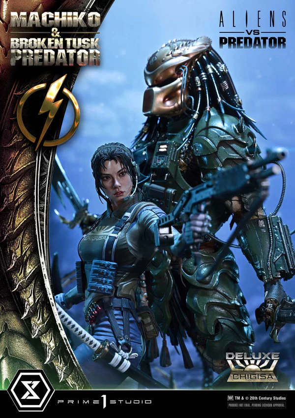 Prime 1 Studio Alien vs. Predator Machiko Broken Tusk Predator