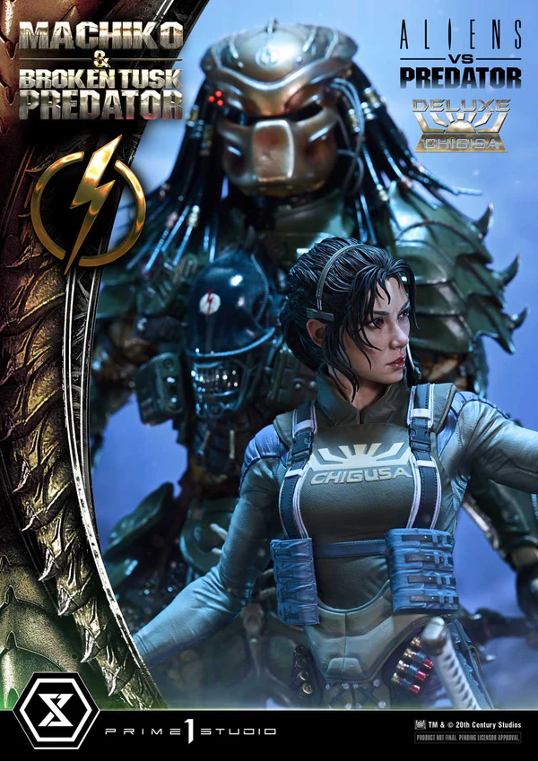 Prime 1 Studio Alien vs. Predator Machiko Broken Tusk Predator
