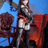 Bezlya - 2.1 Series 142cm Phosphophyllite Makeup No. 3 Dark Night Succubus 1/1 Scale Silicone Love Doll (Licensed)