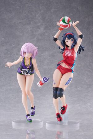 FuRyu - Gridman Universe: Rikka Takarada & Akane Shinjo - Sports Wear Ver. TENITOL TALL Special Set (Limited + Bonus)