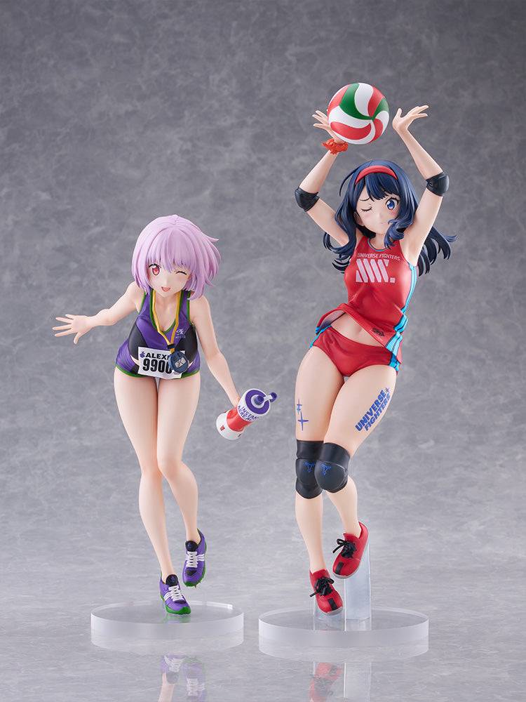 FuRyu - Gridman Universe: Rikka Takarada & Akane Shinjo - Sports Wear Ver. TENITOL TALL Special Set (Limited + Bonus)