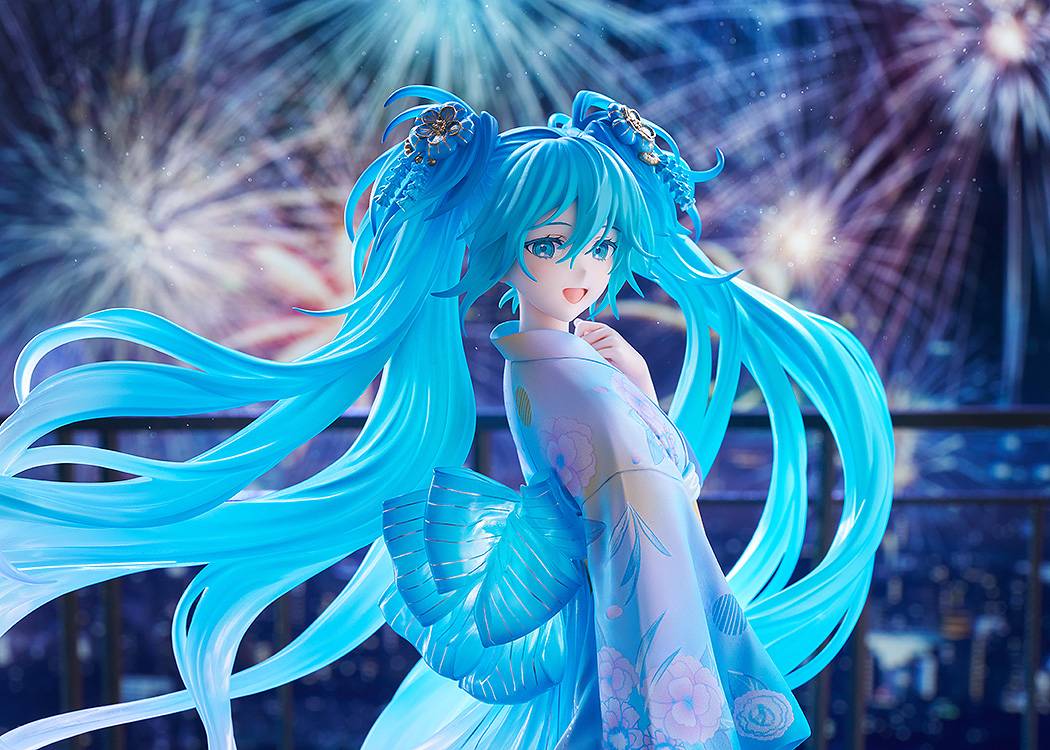 GSC - Character Vocal Series 01 Hatsune Miku Music x Fire Works Ver. 1/7 Scale Figure(Licensed) - Image 4