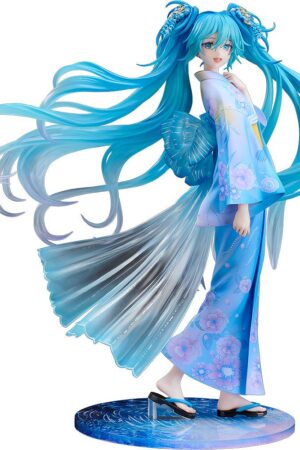Alternative view of GSC - Character Vocal Series 01 Hatsune Miku Music x Fire Works Ver. 1/7 Scale Figure(Licensed)