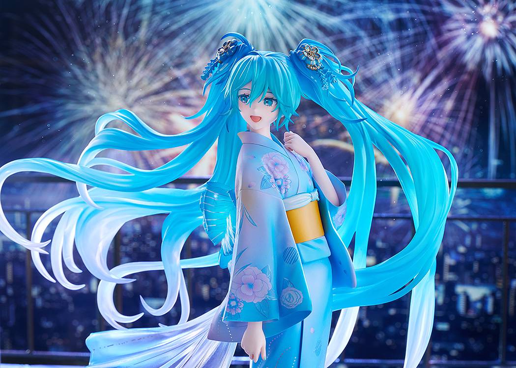 GSC - Character Vocal Series 01 Hatsune Miku Music x Fire Works Ver. 1/7 Scale Figure(Licensed) - Image 7