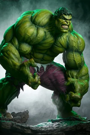 Sideshow Collectibles – Hulk Licensed Marvel Statue