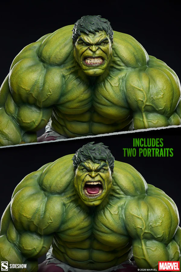 Sideshow Collectibles – Hulk Licensed Marvel Statue