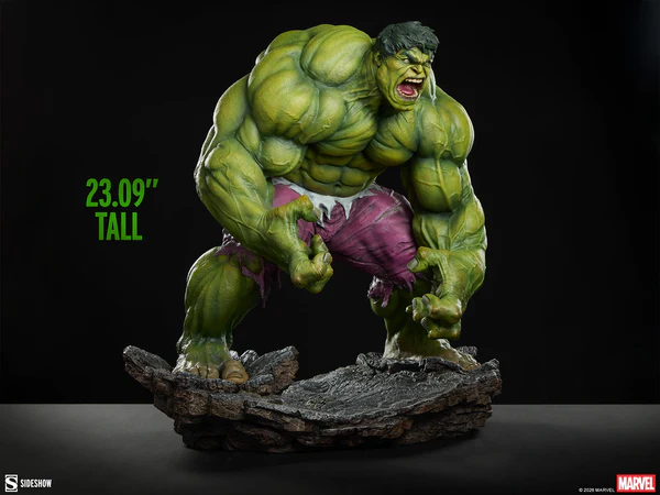 Sideshow Collectibles – Hulk Licensed Marvel Statue